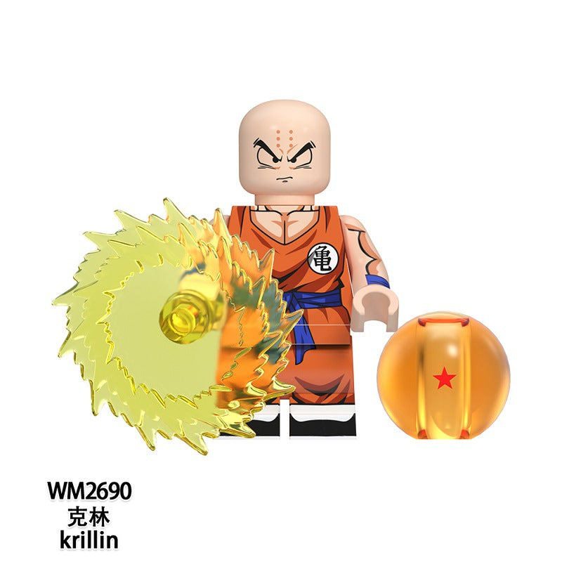 Dragon Ball WM6177 WM6178 WM6180 WM6181 building blocks assembly toys