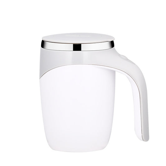 304 Stainless Steel Lazy Coffee Stirring Cup Automatic Stirring Cup Magnetic Rotating Electric Milk Cup Mark Cup