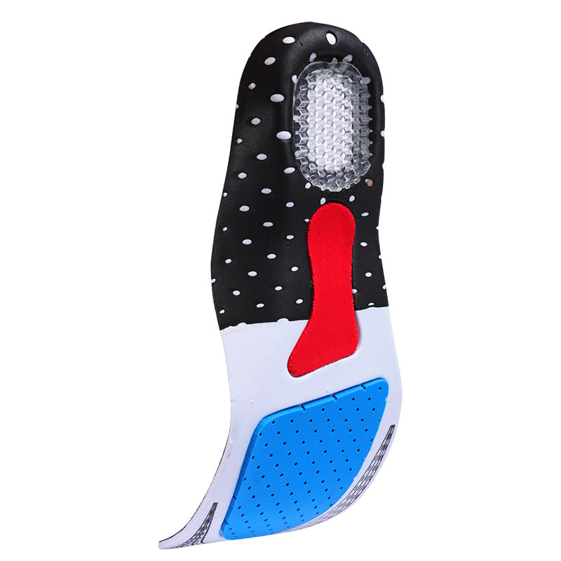 Cuttable Silicone Shoe Insoles Free Size Men Women Orthotic Arch Support Sport Shoe Pad Soft Running Insert Cushion