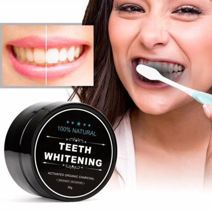 Teeth whitening coconut shell activated carbon tooth whitening tooth powder oem bamboo charcoal washing powder