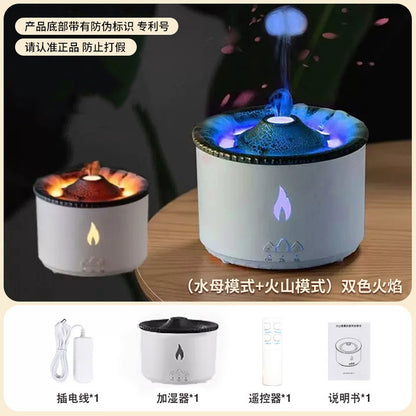 Small train aromatherapy machine large fog spray double nozzle desktop cross-border creative retro essential oil aromatherapy humidifier