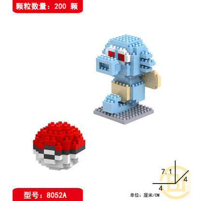 LBYU Le Baiyu Pokemon Pokémon Pokémon Diamond Particle Micro-building Block Toy Three-dimensional Puzzle