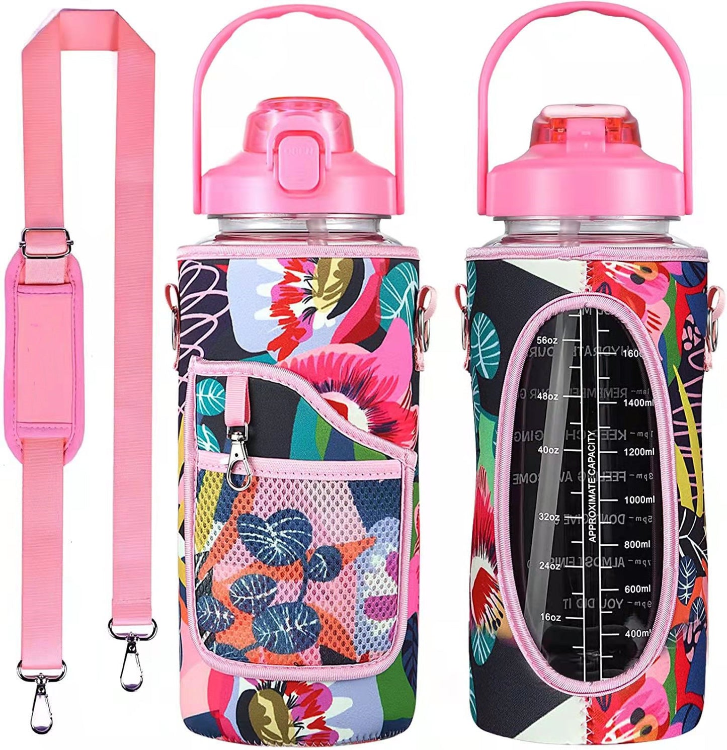 Manufacturer wholesale insulated cup cover, insulated kettle cover, water cup cover, water bottle cover, anti-collision, diagonal span diving material cup cover