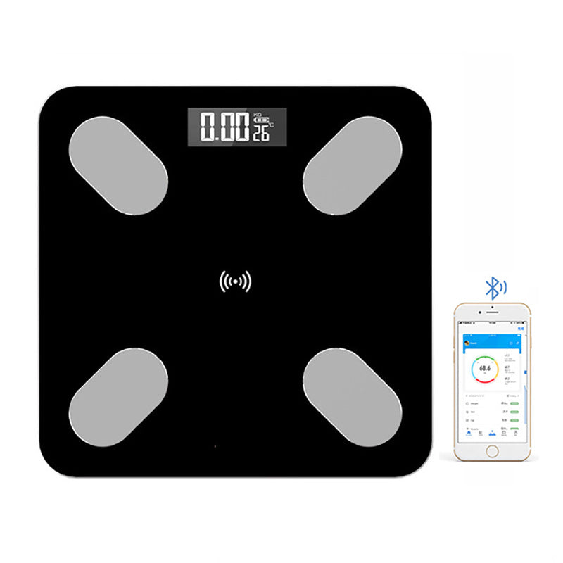 The new smart bluetooth electronic scale is issued on behalf of the weight scale home APP human health weighing body fat measurement cross-border