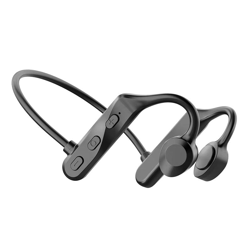 Black technology k69 concept bone conduction bluetooth earphones, neck-hung neck sports running painless wearing cross-border new products