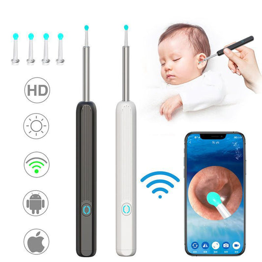 Visual Ear Picking Spoon Wireless WIFI Smartphone High Definition Ear Picking Tool Endoscope Visual Ear Picking Spoon Wholesale