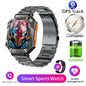 New KR80 smart watch Bluetooth call three-proof outdoor compass real-time air pressure needle KR80 smart watch