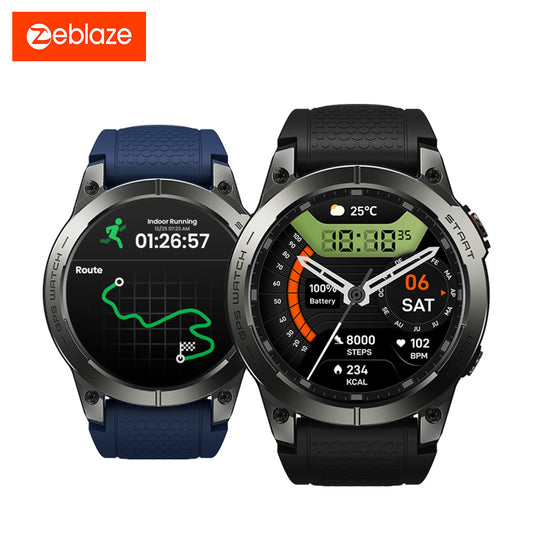 Zeblaze Stratos3Pro smart watch GPS movement track display Bluetooth call health monitoring