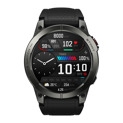 Zeblaze stratos3 cross-border smart watch GPS movement track Bluetooth call health AMOLED screen