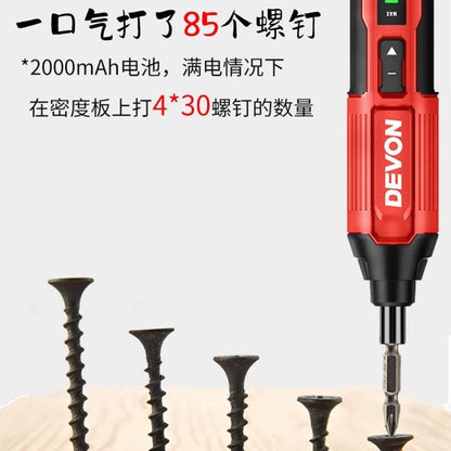 Devon electric screwdriver 5616 rechargeable screwdriver screwdriver small household multi-function hand drill screwdriver