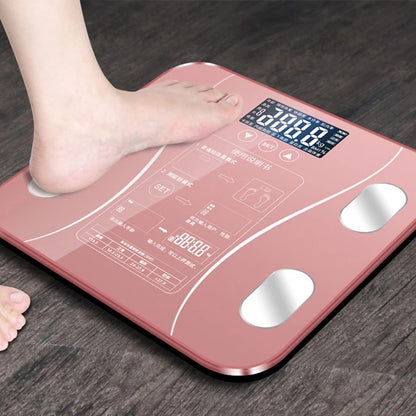 The new smart bluetooth electronic scale is issued on behalf of the weight scale home APP human health weighing body fat measurement cross-border