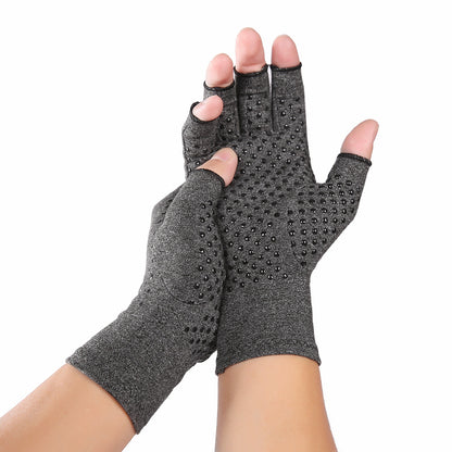 Kensallo Wholesale Indoor Sports Health Care Half Finger Gloves Rehabilitation Training Pressure Gloves