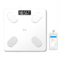 The new smart bluetooth electronic scale is issued on behalf of the weight scale home APP human health weighing body fat measurement cross-border