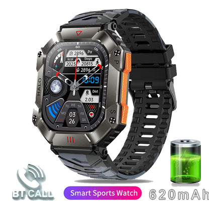 New KR80 smart watch Bluetooth call three-proof outdoor compass real-time air pressure needle KR80 smart watch