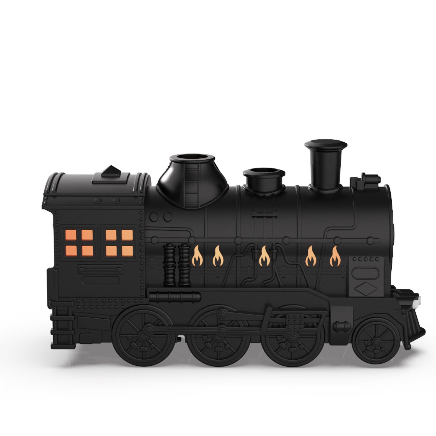 Small train aromatherapy machine large fog spray double nozzle desktop cross-border creative retro essential oil aromatherapy humidifier