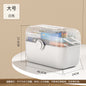 Household large medical box plastic multi-layer compartment drug storage box mask family emergency portable first aid box