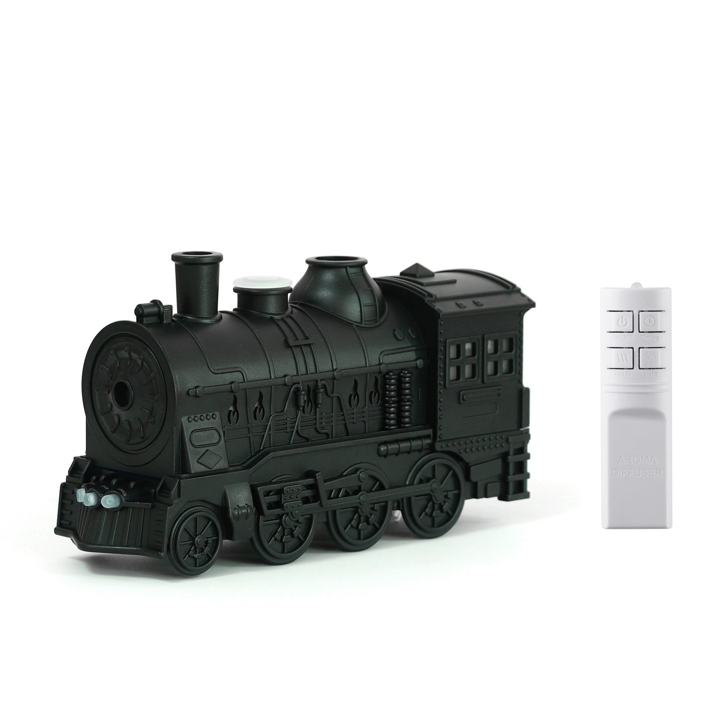 Small train aromatherapy machine large fog spray double nozzle desktop cross-border creative retro essential oil aromatherapy humidifier