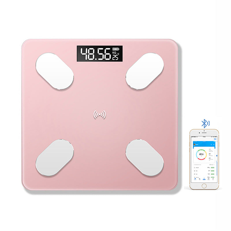 The new smart bluetooth electronic scale is issued on behalf of the weight scale home APP human health weighing body fat measurement cross-border