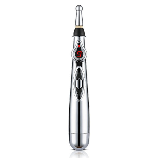 Multi-functional micro-electric meridian acupuncture pen electricity pulse health massage acupoint stick rechargeable acupoint meridian pen physiotherapy instrument