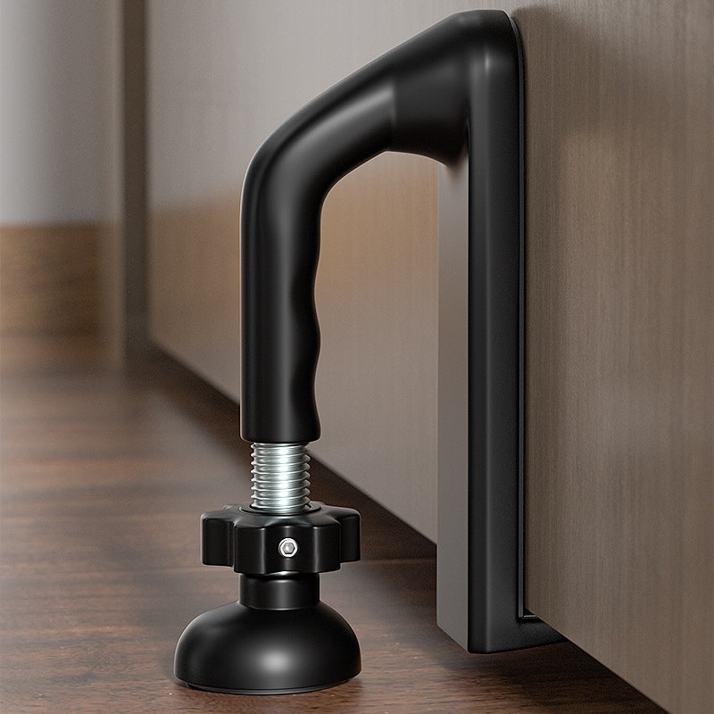 It can protect the single girl who is living alone in the room. Adjustable door blocker hotel security single-living anti-theft home door blocking door stopper female portable. It give you the time to find the help in case.