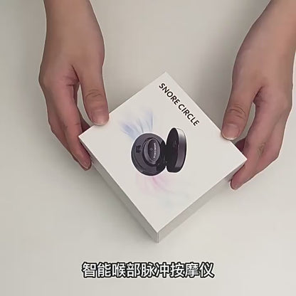 New intelligent snoring device, portable electric anti-snoring device, home double pulse throat snoring device